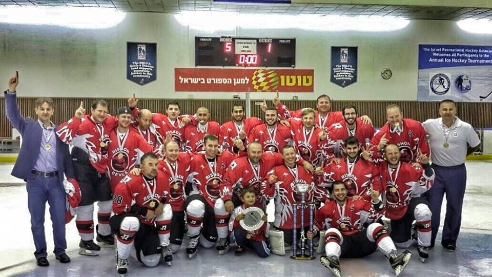 Rishon Ice Devils אלופת ישראל בהוקי קרח, עונת 2015-2014