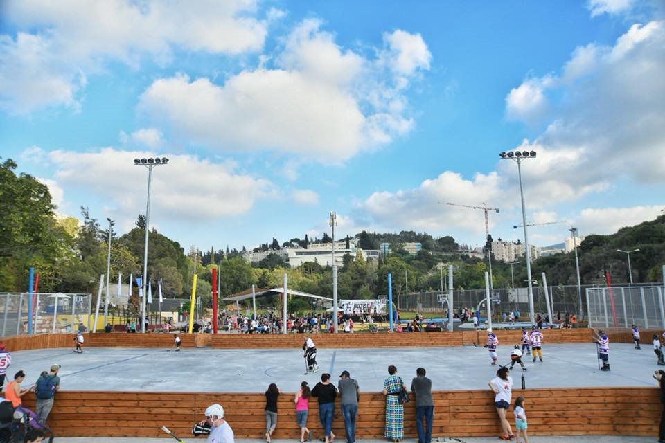 פתיחת פארק ספורטק המחודש בחיפה
